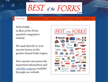 Tablet Screenshot of bestoftheforks.com
